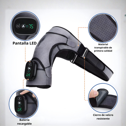 Cinturón de masaje eléctrico para hombros